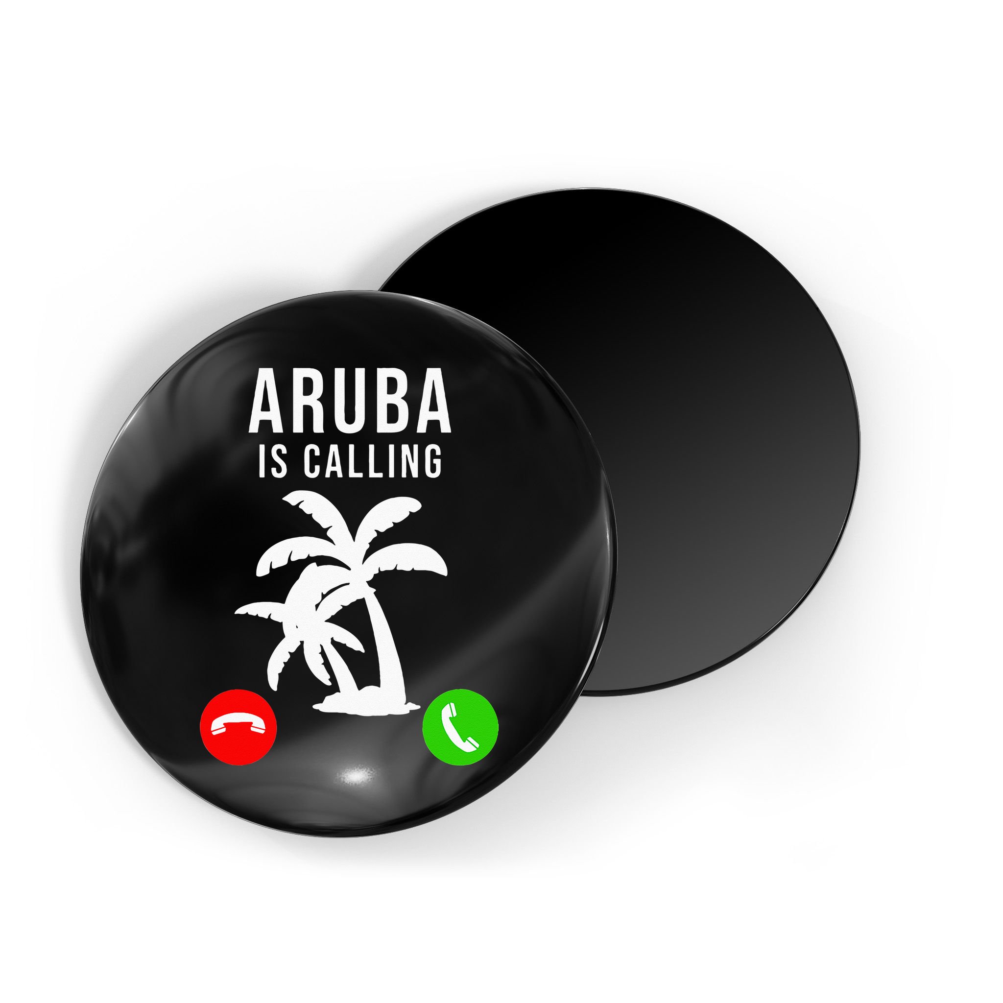 Aruba Is Calling Funny Vacation Souvenir Holiday Aruba Magnet