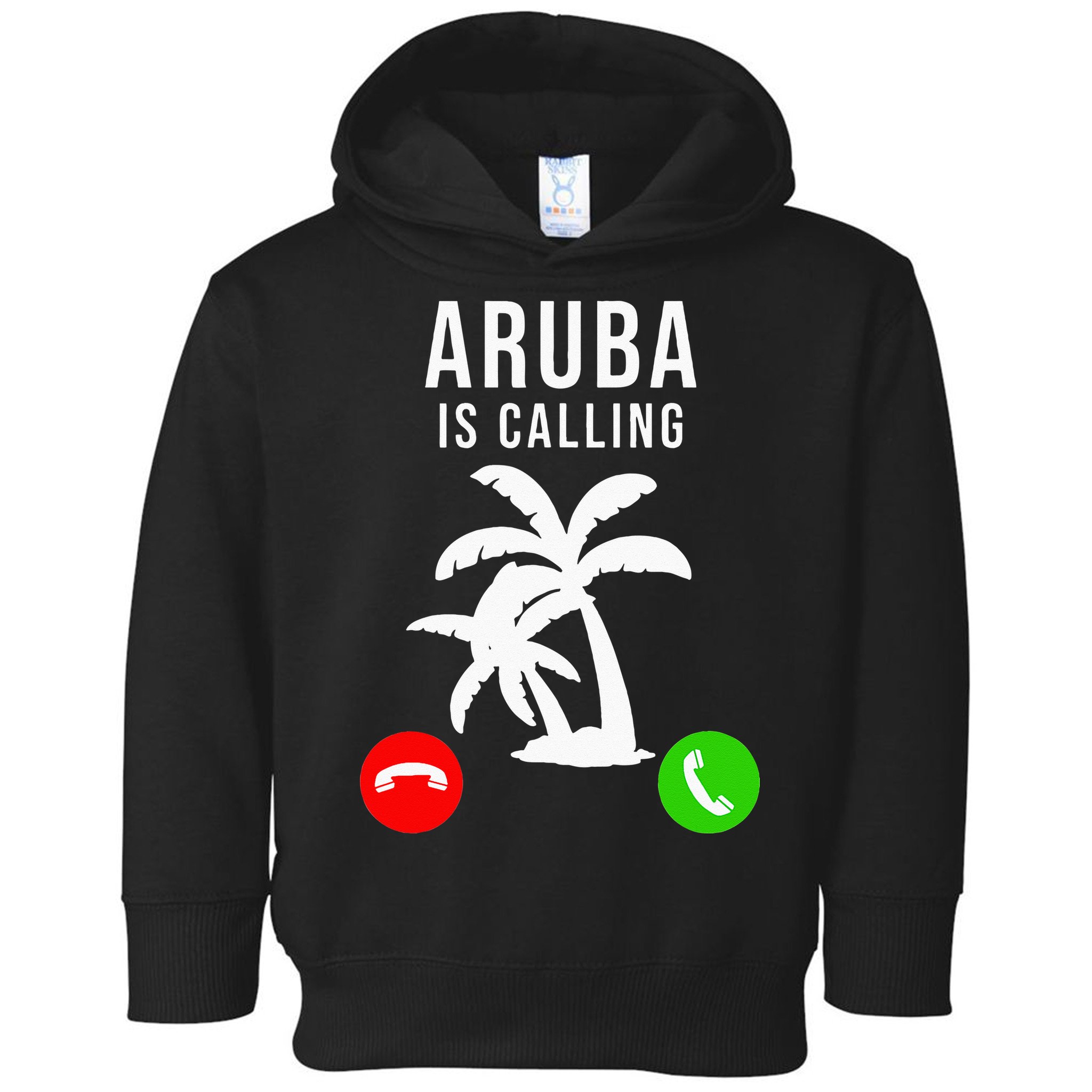 Aruba Is Calling Funny Vacation Souvenir Holiday Aruba Toddler Hoodie