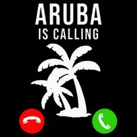 Aruba Is Calling Funny Vacation Souvenir Holiday Aruba Toddler T-Shirt