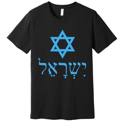 Am Israel Chai Jewish Pride Idf Gifts Premium T-Shirt