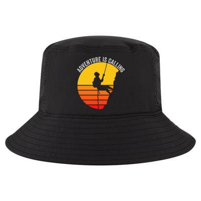 Adventure Is Calling Funny Camping & Fishing Hiking & Nature Camping Outdoors Cool Comfort Performance Bucket Hat