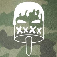Angry Evil Ice Cream Legacy Tie Dye Trucker Hat