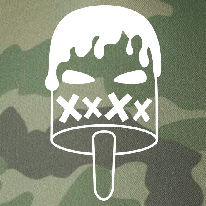 Angry Evil Ice Cream Legacy Tie Dye Trucker Hat