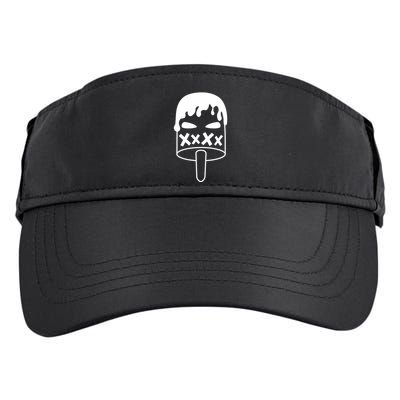 Angry Evil Ice Cream Adult Drive Performance Visor