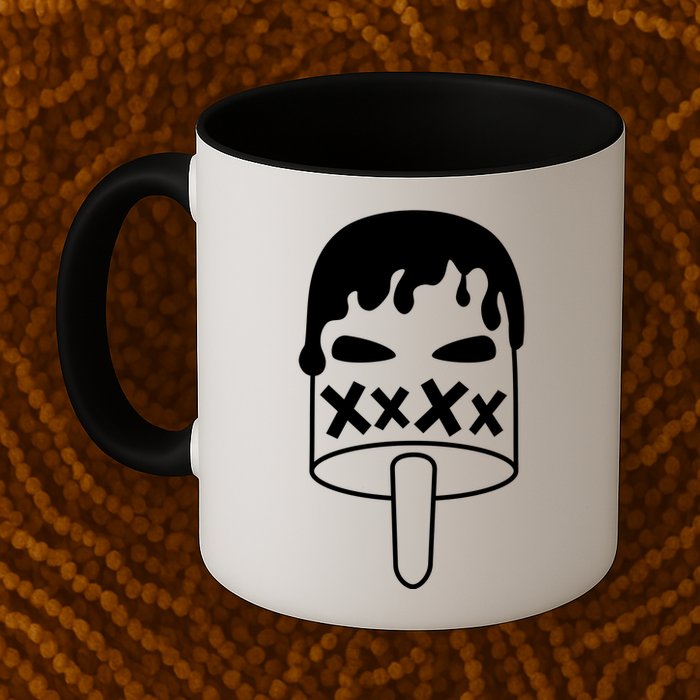 Angry Evil Ice Cream Mug