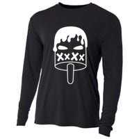 Angry Evil Ice Cream Cooling Performance Long Sleeve Crew