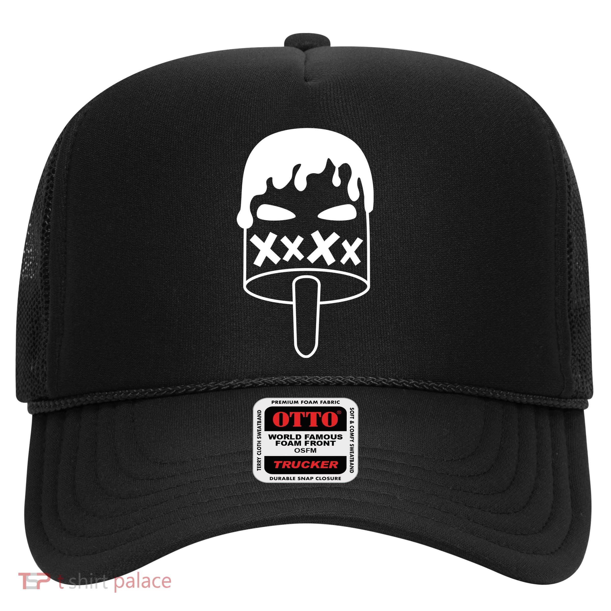 Angry Evil Ice Cream Trucker Hat