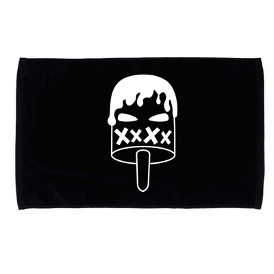 Angry Evil Ice Cream Microfiber Hand Towel