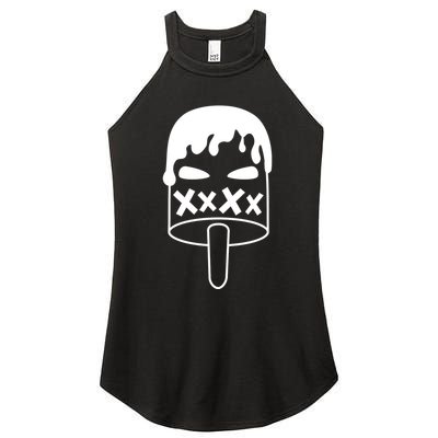 Angry Evil Ice Cream Women's Perfect Tri Rocker Tank