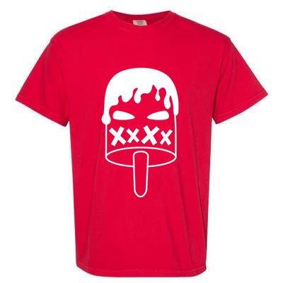 Angry Evil Ice Cream Garment-Dyed Heavyweight T-Shirt