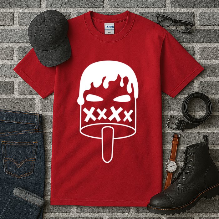 Angry Evil Ice Cream Tall T-Shirt