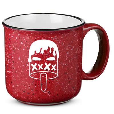 Angry Evil Ice Cream 15oz Campfire Ceramic Mug