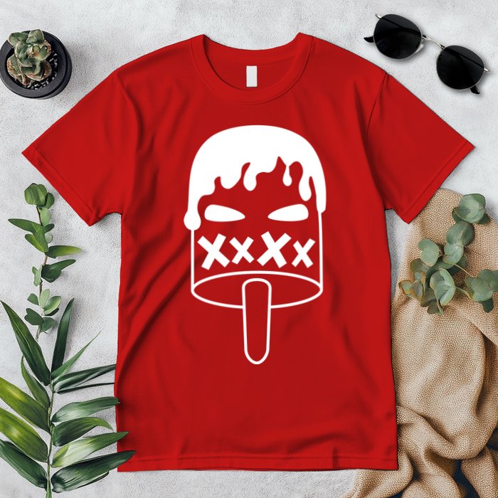 Angry Evil Ice Cream Premium T-Shirt