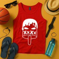 Angry Evil Ice Cream Tank Top