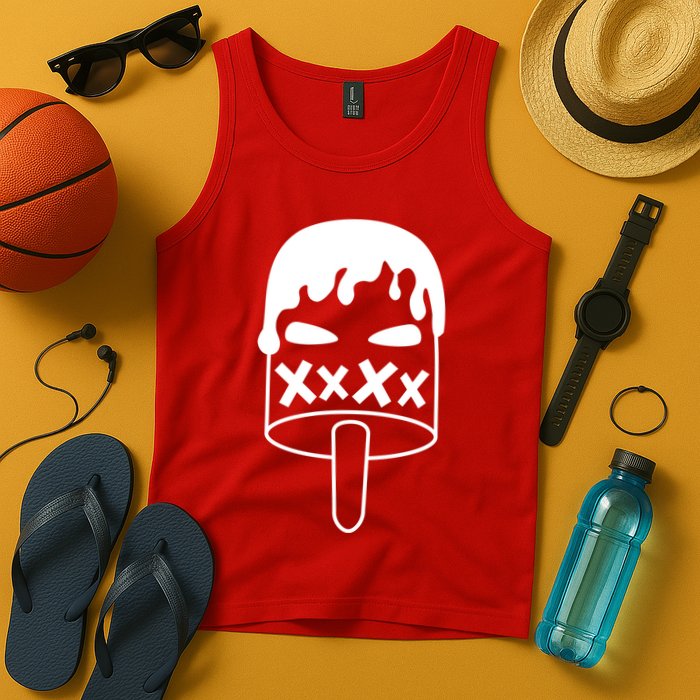 Angry Evil Ice Cream Tank Top