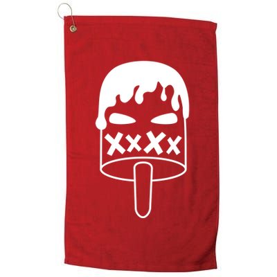 Angry Evil Ice Cream Golf Towel