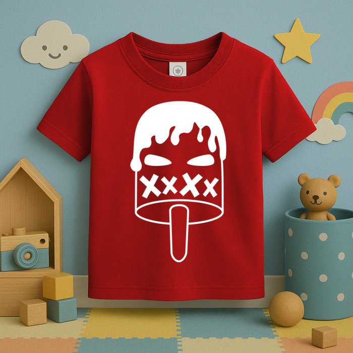 Angry Evil Ice Cream Toddler T-Shirt