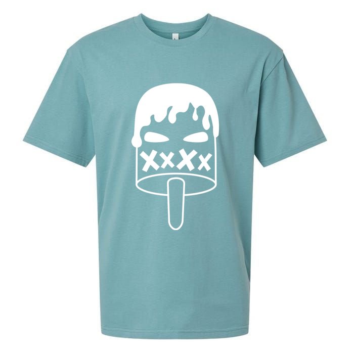 Angry Evil Ice Cream Sueded Cloud Jersey T-Shirt