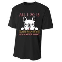 All I Do Is No Matter What Performance Sprint T-Shirt