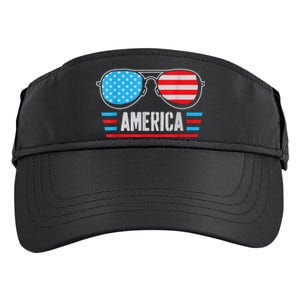 America Independence Day Funny Glasses Flag Adult Drive Performance Visor