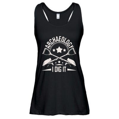 Archaeology I Dig It Archaeologist Archeologist Archeology Ladies Essential Flowy Tank