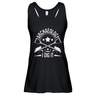 Archaeology I Dig It Archaeologist Archeologist Archeology Ladies Essential Flowy Tank