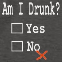Am I Drunk Yes Or No Beer Wine And Whiskey Humor Vector Backpack
