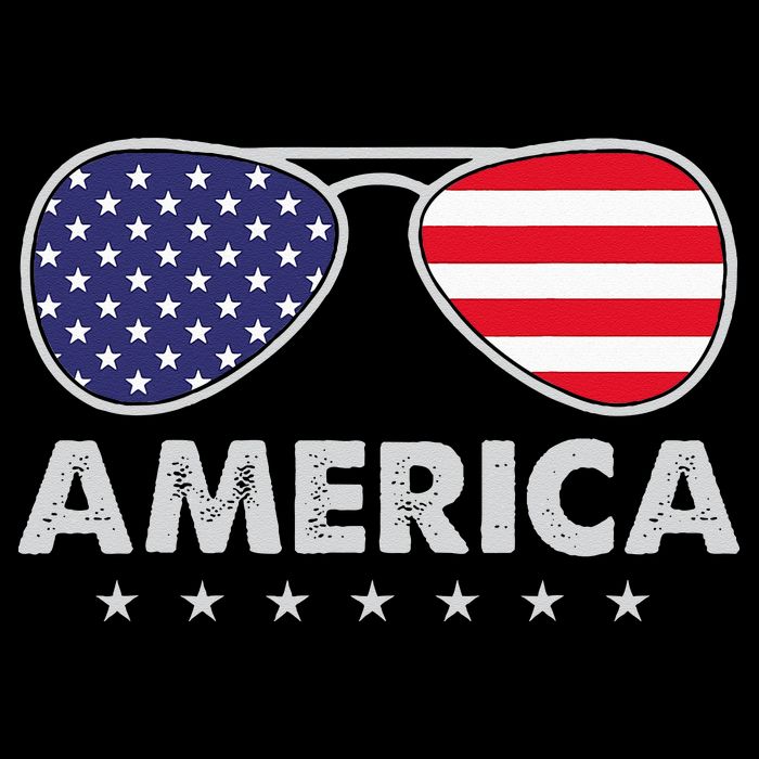 America Independence Day Funny Glasses Flag 16 in Basic Backpack