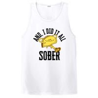 And I Did It All Sober Gift For Drinkers Alcoholics PosiCharge Competitor Tank