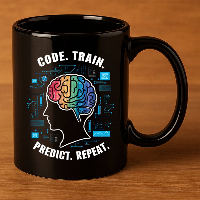 Artificial Intelligence Engineer Ai And Machine Learning Gift 11oz C Handle Ceramic Mug