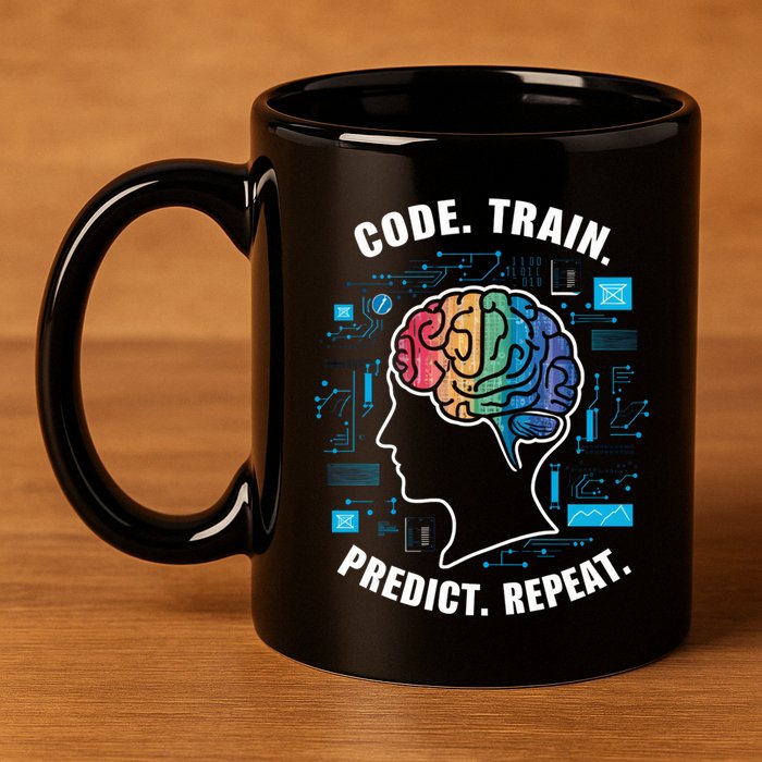 Artificial Intelligence Engineer Ai And Machine Learning Gift 11oz C Handle Ceramic Mug