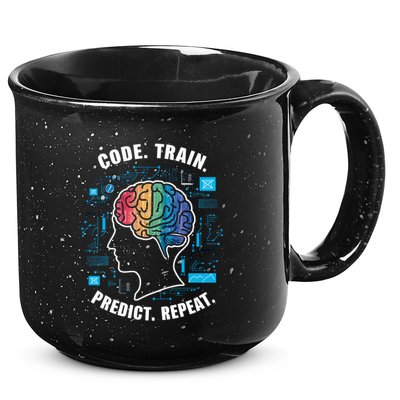 Artificial Intelligence Engineer Ai And Machine Learning Gift 15oz Campfire Ceramic Mug
