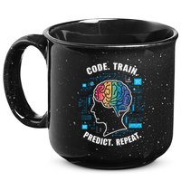 Artificial Intelligence Engineer Ai And Machine Learning Gift 15oz Campfire Ceramic Mug
