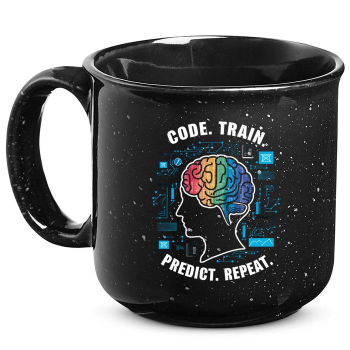 Artificial Intelligence Engineer Ai And Machine Learning Gift 15oz Campfire Ceramic Mug