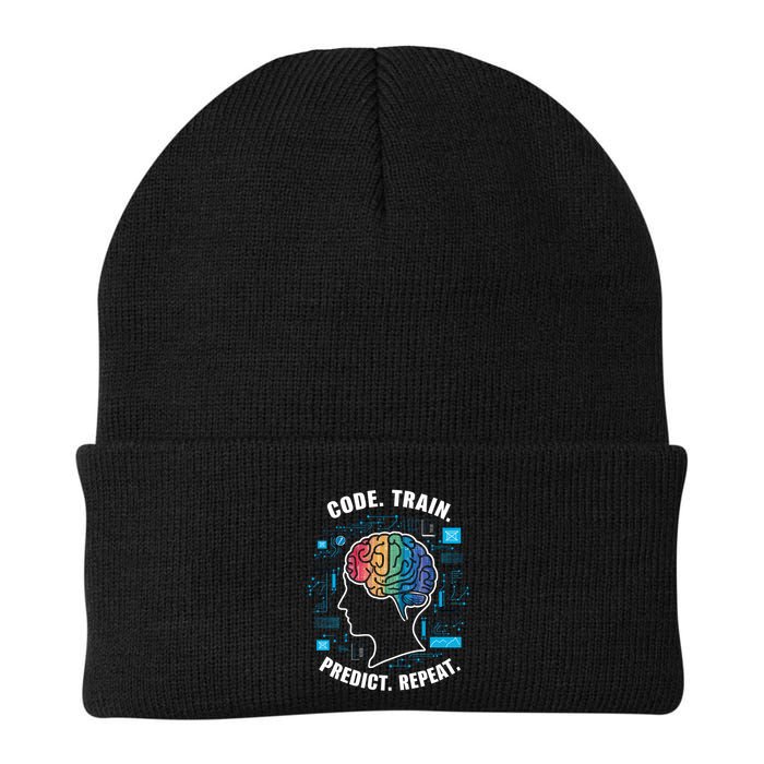 Artificial Intelligence Engineer Ai And Machine Learning Gift Knit Cap Winter Beanie