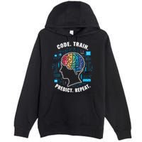 Artificial Intelligence Engineer Ai And Machine Learning Gift Premium Pullover Hoodie
