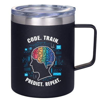 Artificial Intelligence Engineer Ai And Machine Learning Gift 12oz Stainless Steel Coffee Mug