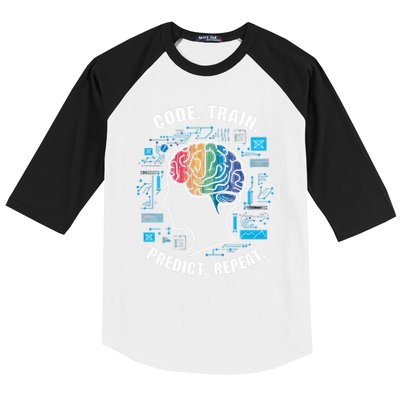 Artificial Intelligence Engineer Ai And Machine Learning Gift Baseball Sleeve Shirt