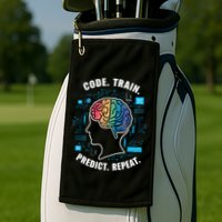 Artificial Intelligence Engineer Ai And Machine Learning Gift Golf Towel
