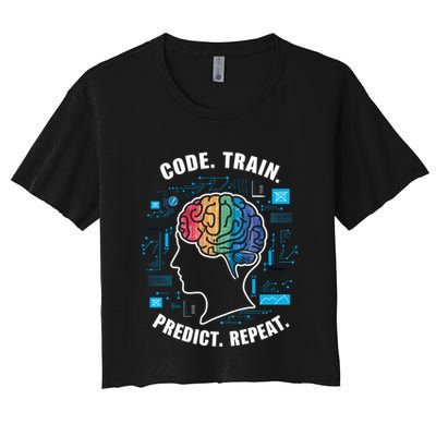 Artificial Intelligence Engineer Ai And Machine Learning Gift Crop Top