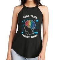 Artificial Intelligence Engineer Ai And Machine Learning Gift Women's Perfect Tri Rocker Tank