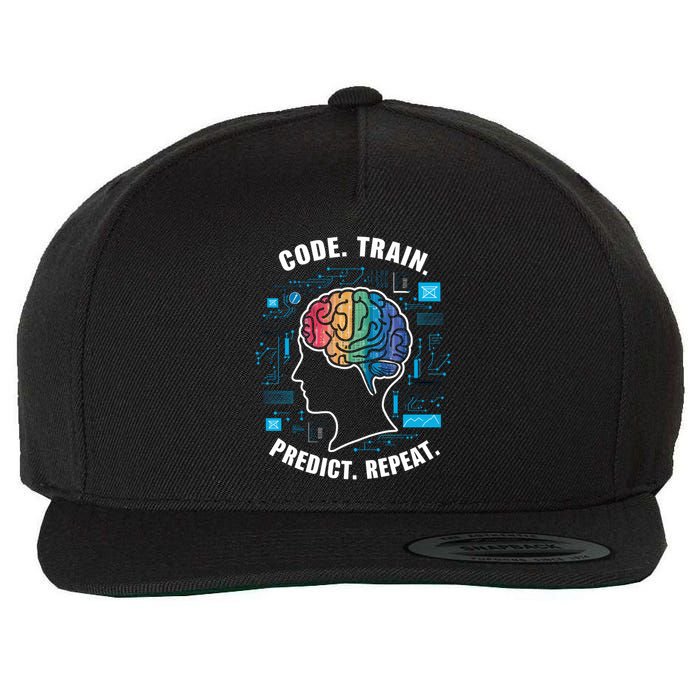 Artificial Intelligence Engineer Ai And Machine Learning Gift Wool Snapback Cap