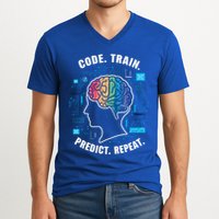 Artificial Intelligence Engineer Ai And Machine Learning Gift V-Neck T-Shirt