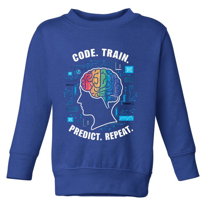 Artificial Intelligence Engineer Ai And Machine Learning Gift Toddler Sweatshirt