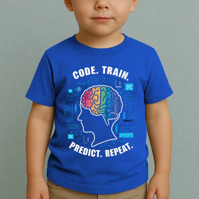 Artificial Intelligence Engineer Ai And Machine Learning Gift Toddler T-Shirt