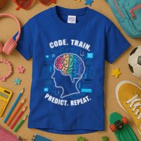 Artificial Intelligence Engineer Ai And Machine Learning Gift Kids T-Shirt