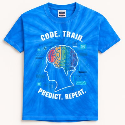 Artificial Intelligence Engineer Ai And Machine Learning Gift Kids Tie-Dye T-Shirt
