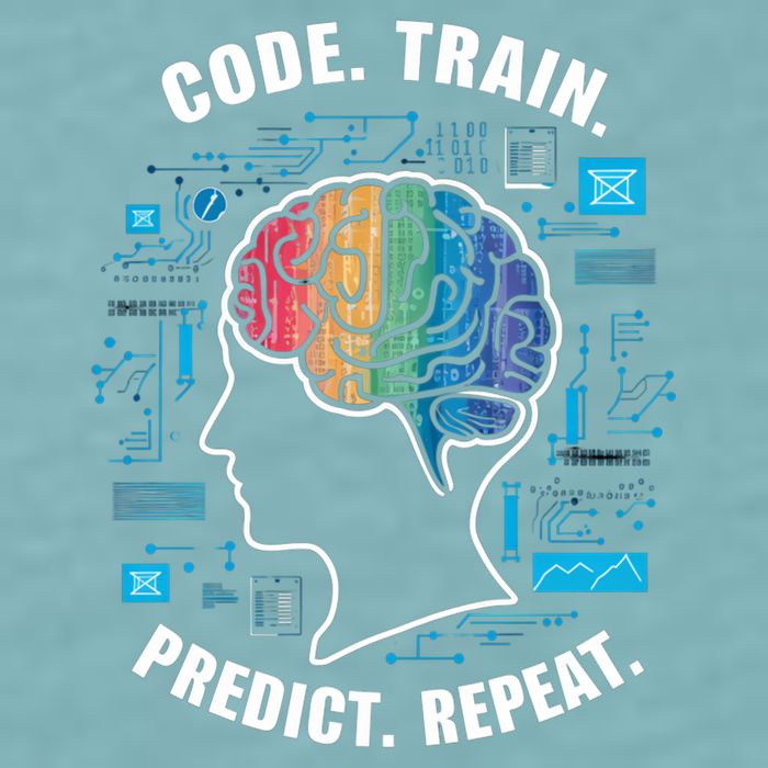 Artificial Intelligence Engineer Ai And Machine Learning Gift Sueded Cloud Jersey T-Shirt