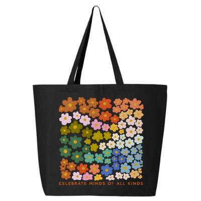 Autism Inclusive Education Celebrate Mind Of All Kind 25L Jumbo Tote