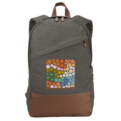 Autism Inclusive Education Celebrate Mind Of All Kind Cotton Canvas Backpack